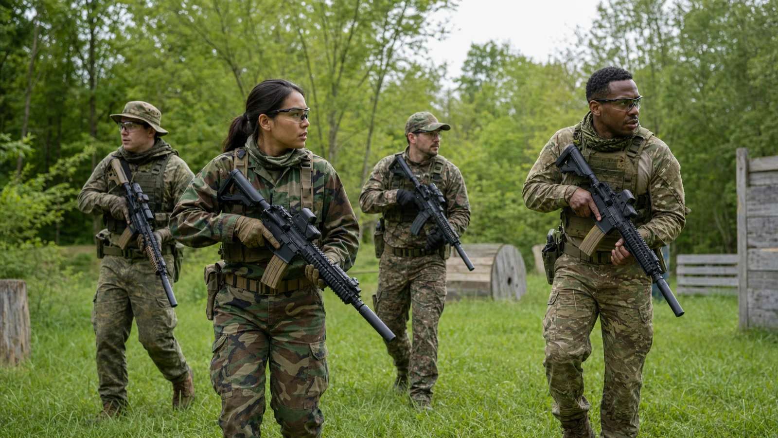 Skirm airsoft discipline